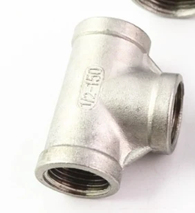 420 Stainless Steel 3 Way Pipe Fitting