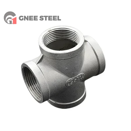 420F Four Way Stainless Steel Pipe Fitting