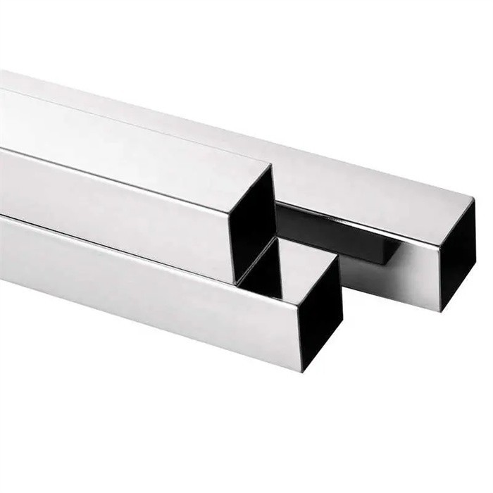Decorative Application 410J2 Stainless Steel Square Pipe