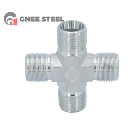 SUS 309 Four Way Stainless Steel Pipe Fitting