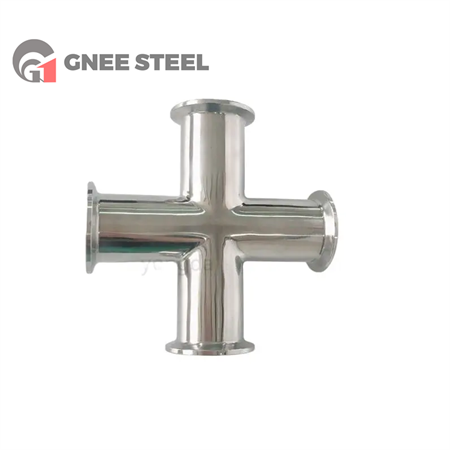 SUS 309 Four Way Stainless Steel Pipe Fitting
