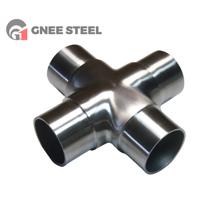 SUS 309 Four Way Stainless Steel Pipe Fitting
