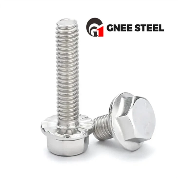 A2-70 A4-80 Stainless Steel Flange Bolts
